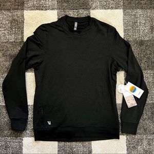 Vuori Ponto Performance Crew - Black Heather 🏔